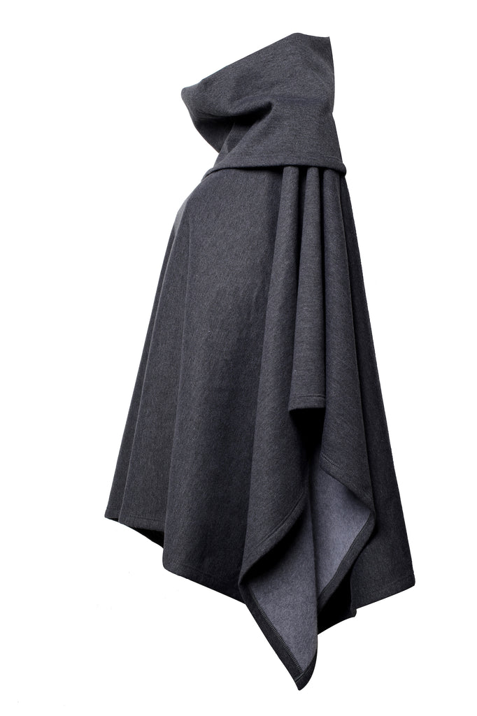 Poncho Clásico Gris Oxford