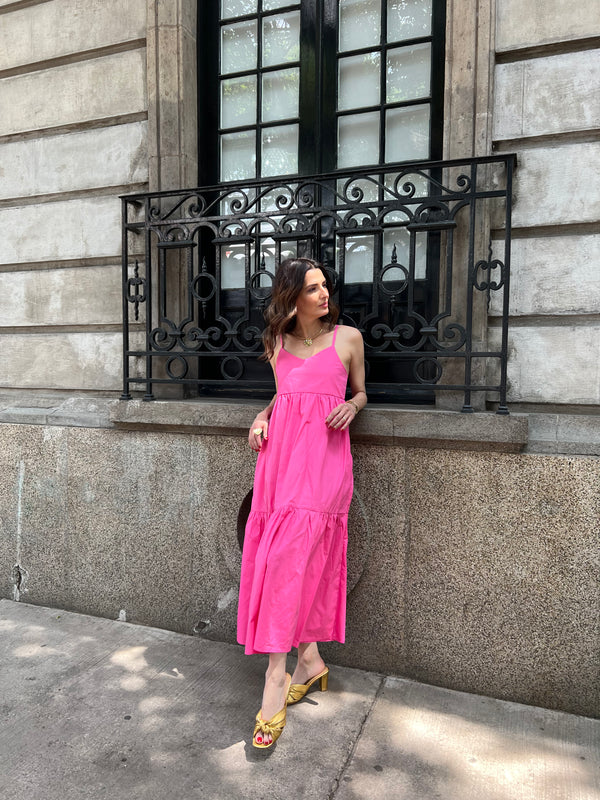 Vestido Brisa Rosa Fucsia